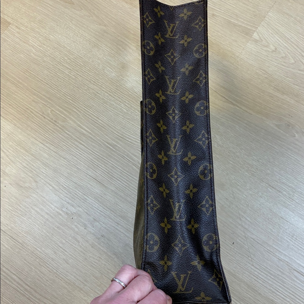 Louis Vuitton Brown Sac Plat Monogram Shopper Tote - Picture 14 of 17